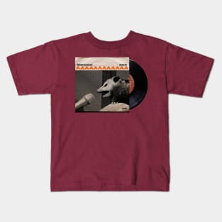 Opossum Greatest Hits Vintage Vinyl Kids T-Shirt